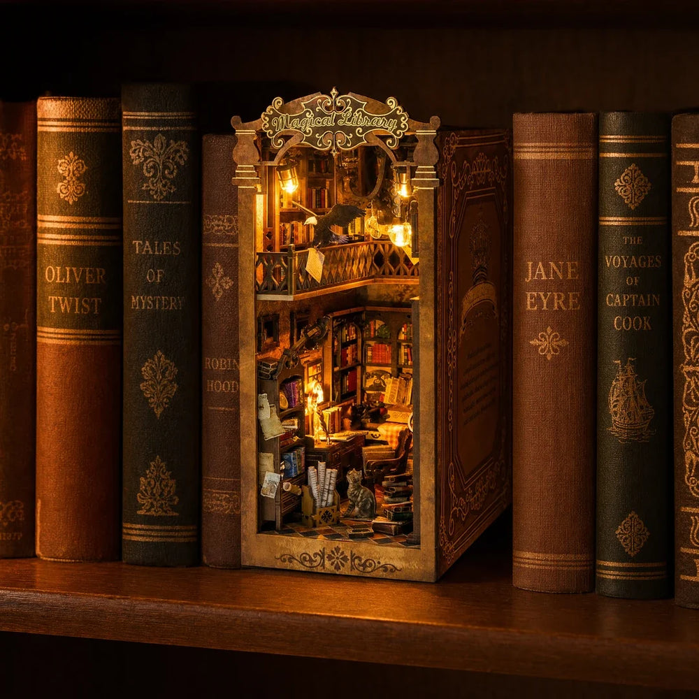 Book nook — Le Cabinet du Sorcier