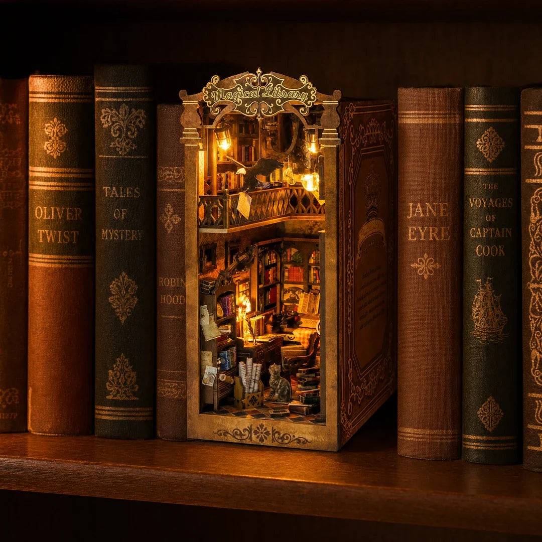 Book nook — Le Cabinet du Sorcier