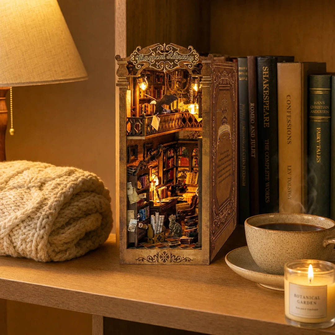 Book nook — Le Cabinet du Sorcier