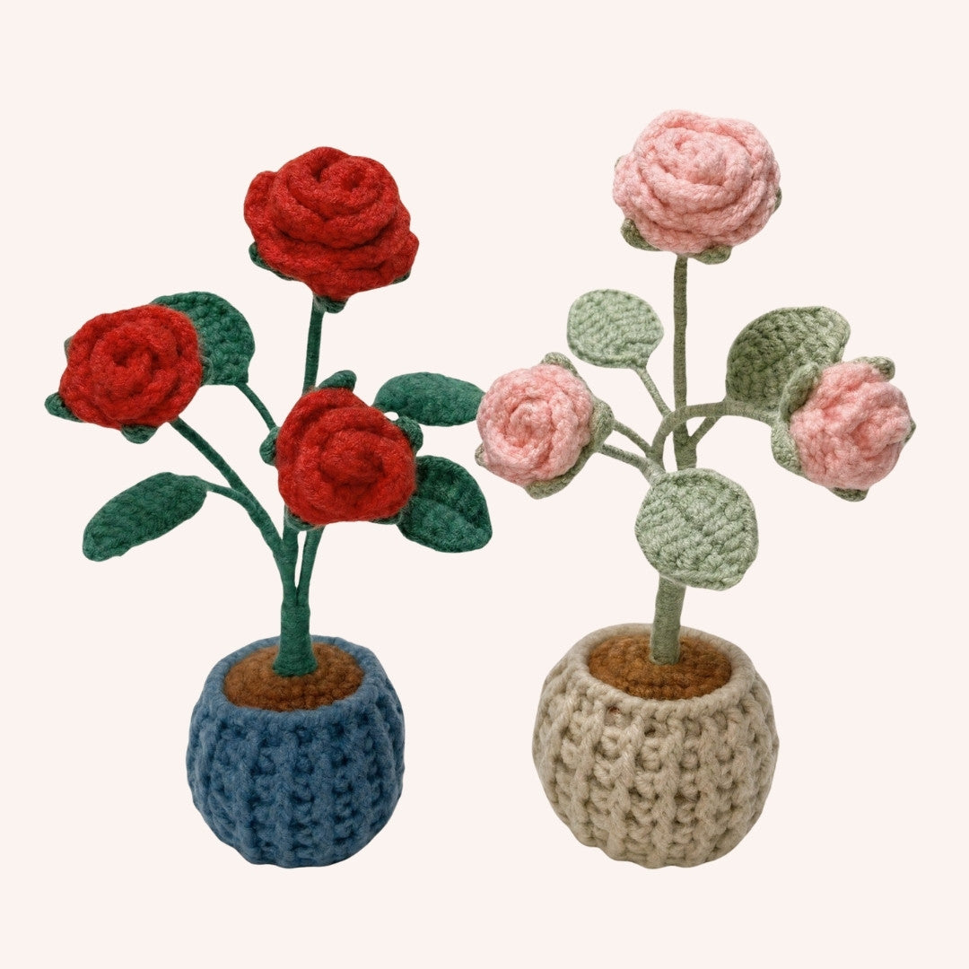 Kit crochet — Les Roses Jumelles