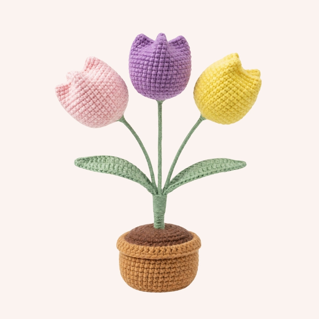 Kit crochet — Les Tulipes du Printemps