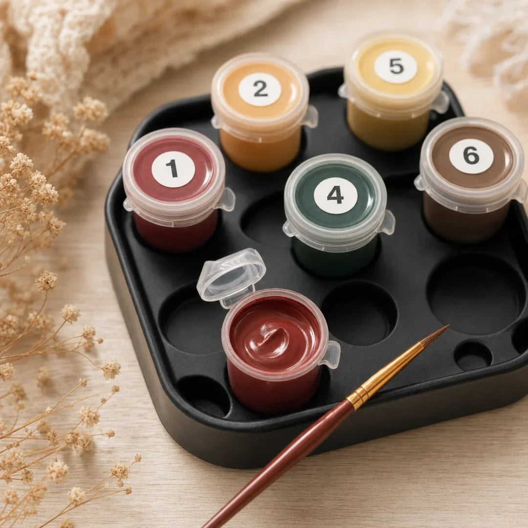 Peinture par numéros — Le Salon de Noël