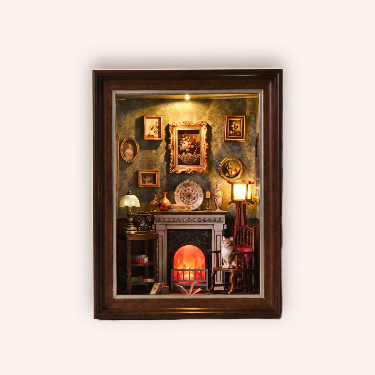 Book nook — Le Salon au Coin du Feu