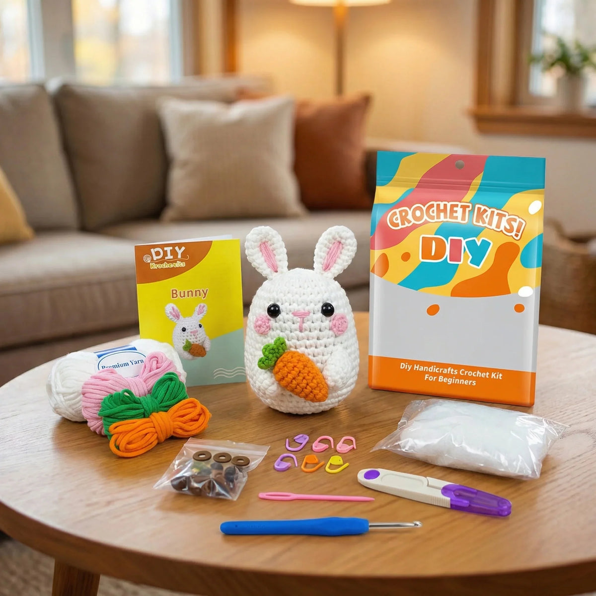 Kit crochet — Le Lapin à la Carotte