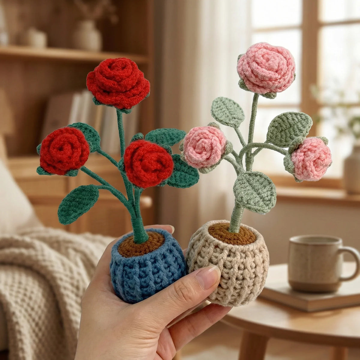 Kit crochet — Les Roses Jumelles