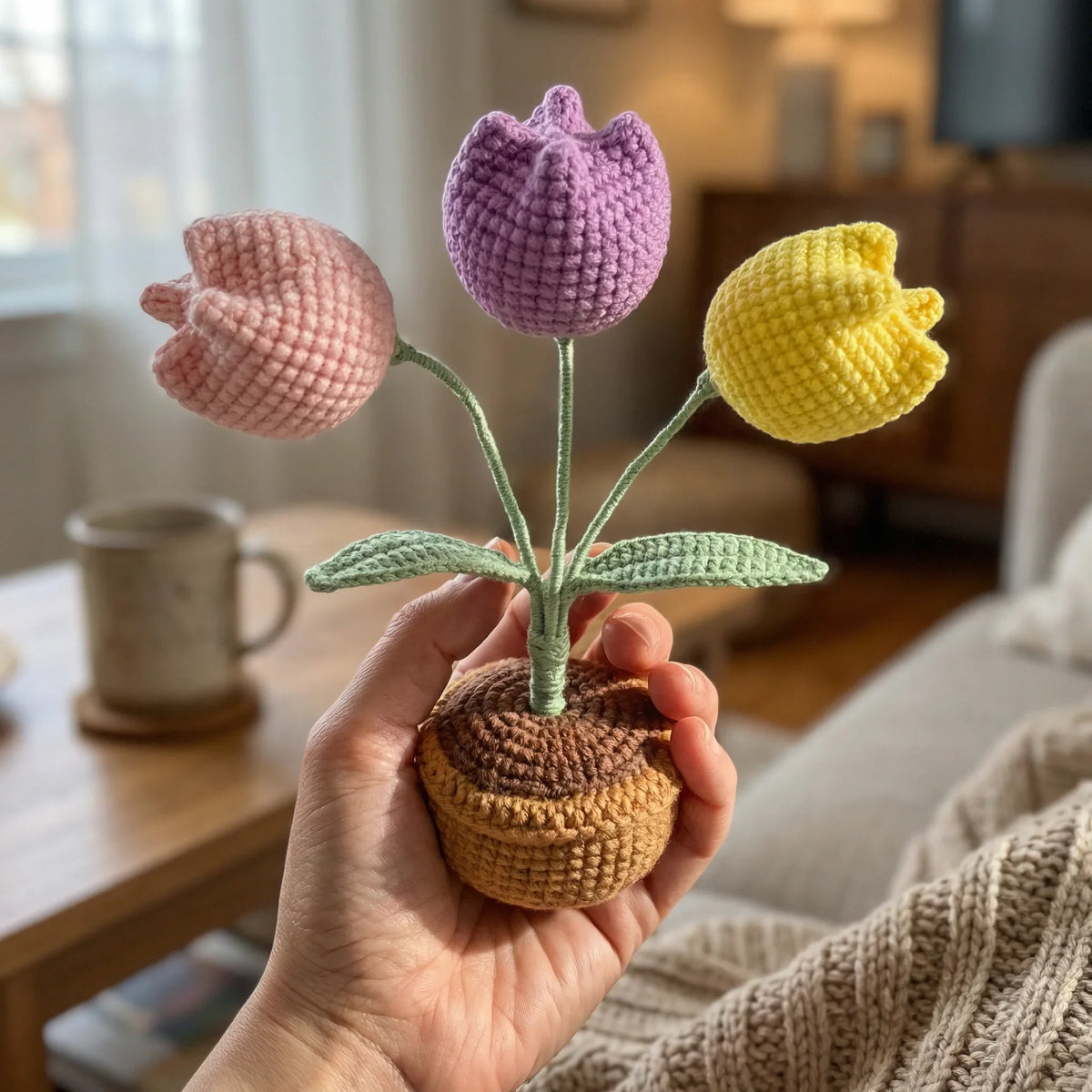 Kit crochet — Les Tulipes du Printemps