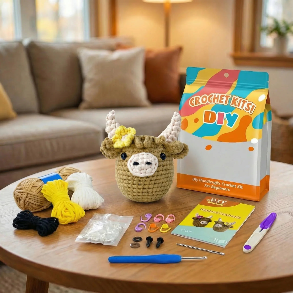Kit crochet — La Vache Couronnée
