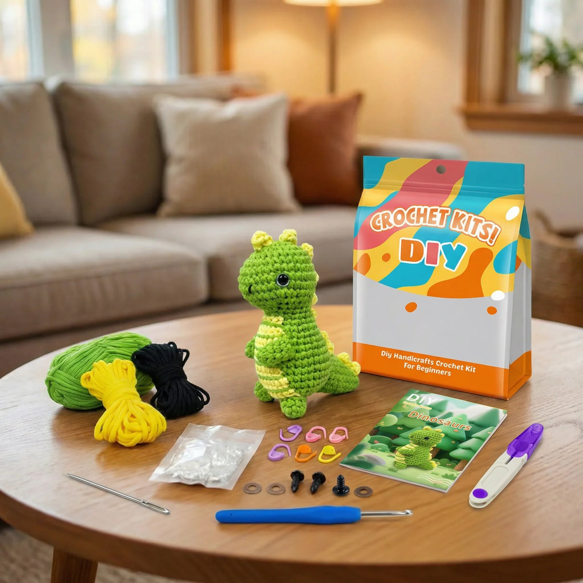Kit crochet — Le Petit Dinosaure