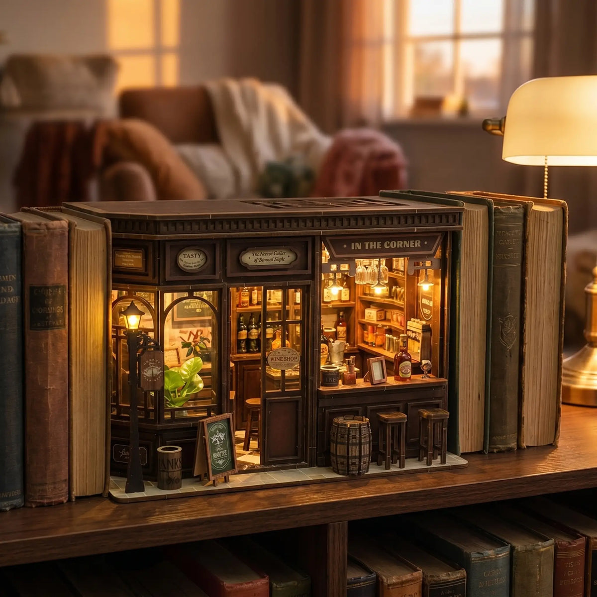 Book nook — La Taverne Cachée