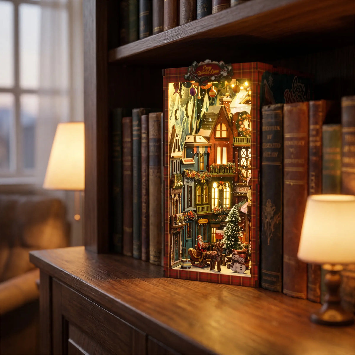 Book nook — La Ruelle sous la Neige