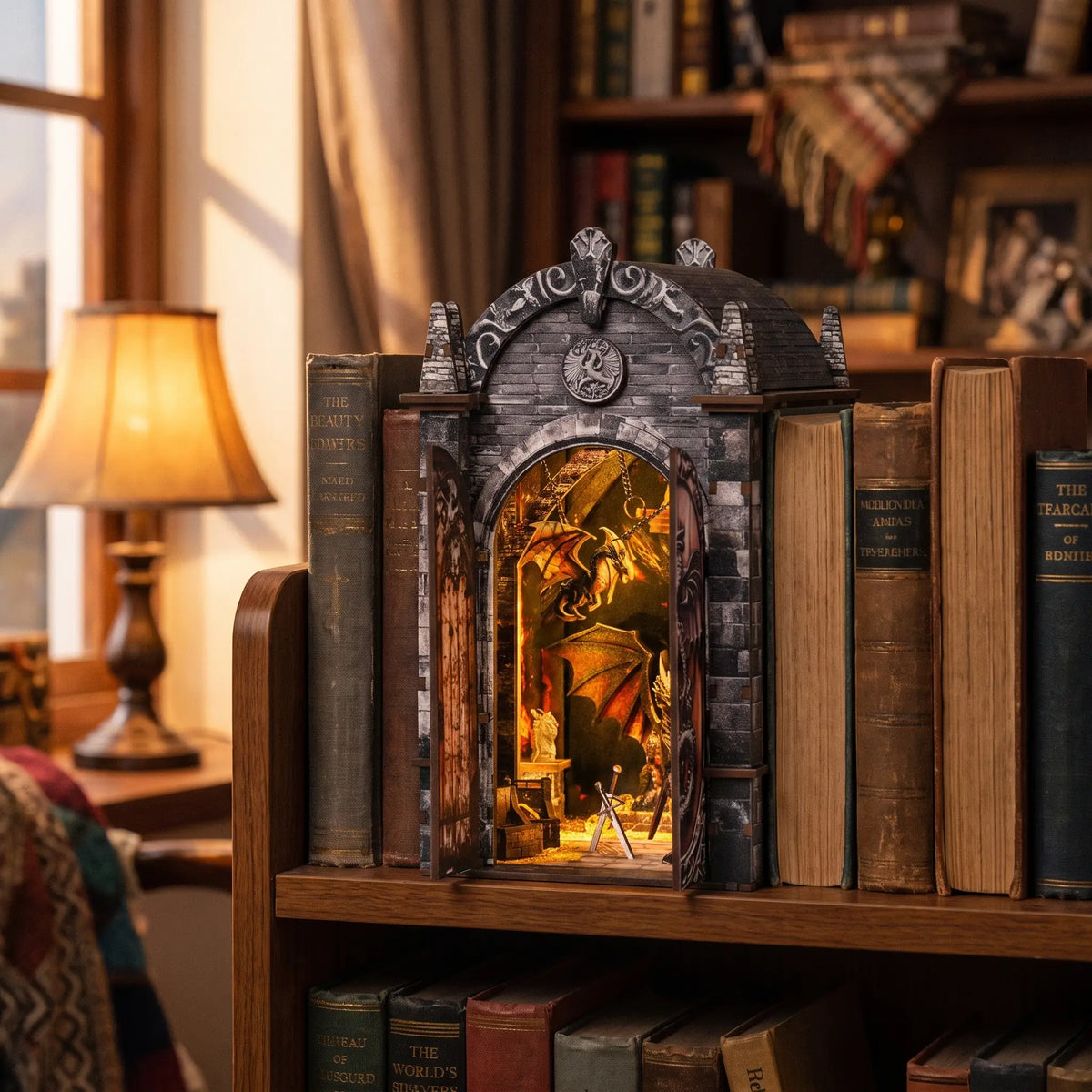 Book nook — L'Antre du Dragon