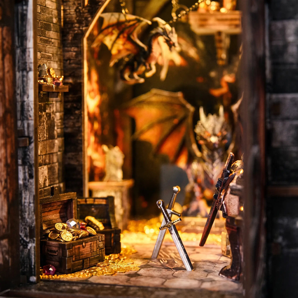 Book nook — L'Antre du Dragon