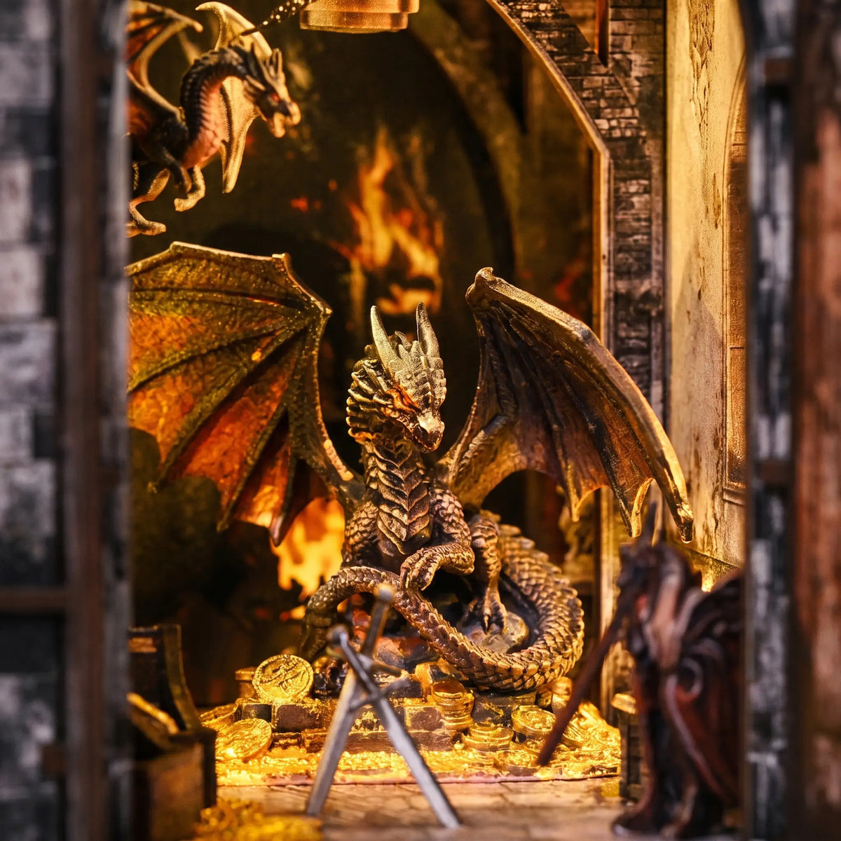 Book nook — L'Antre du Dragon