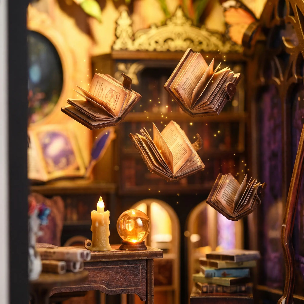 Book nook — La Bibliothèque Ensorcelée