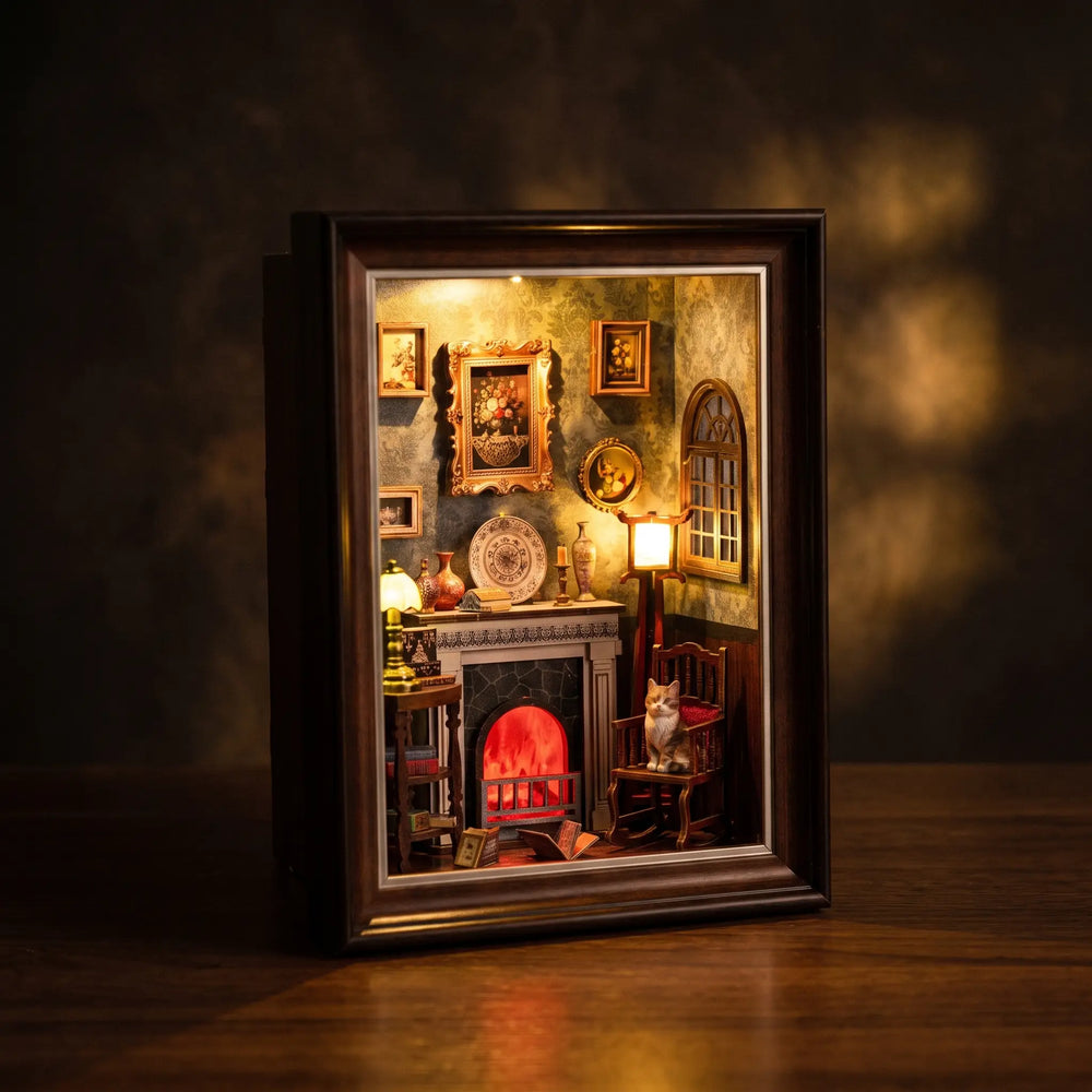 Book nook — Le Salon au Coin du Feu