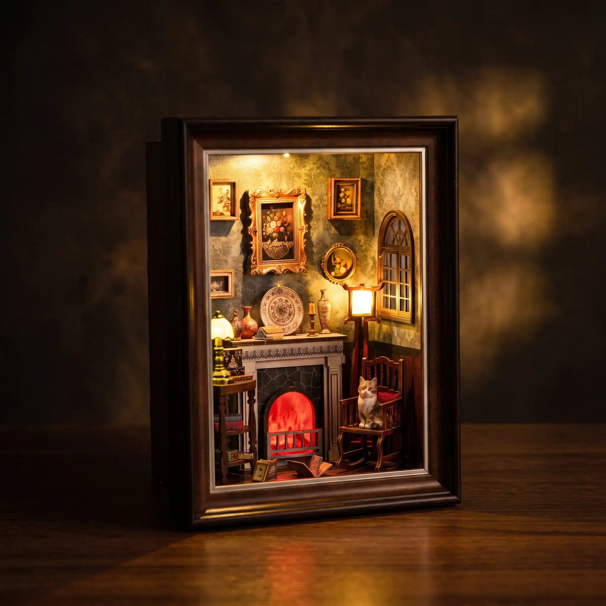 Book nook — Le Salon au Coin du Feu