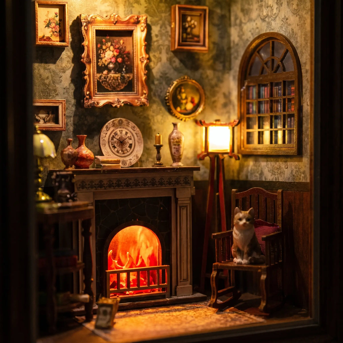 Book nook — Le Salon au Coin du Feu
