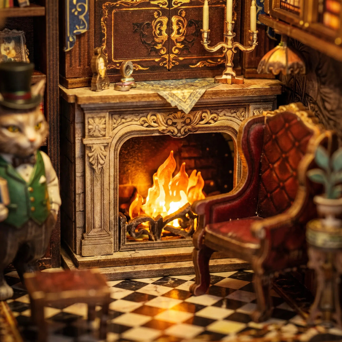 Book nook — Le Cabinet du Chat