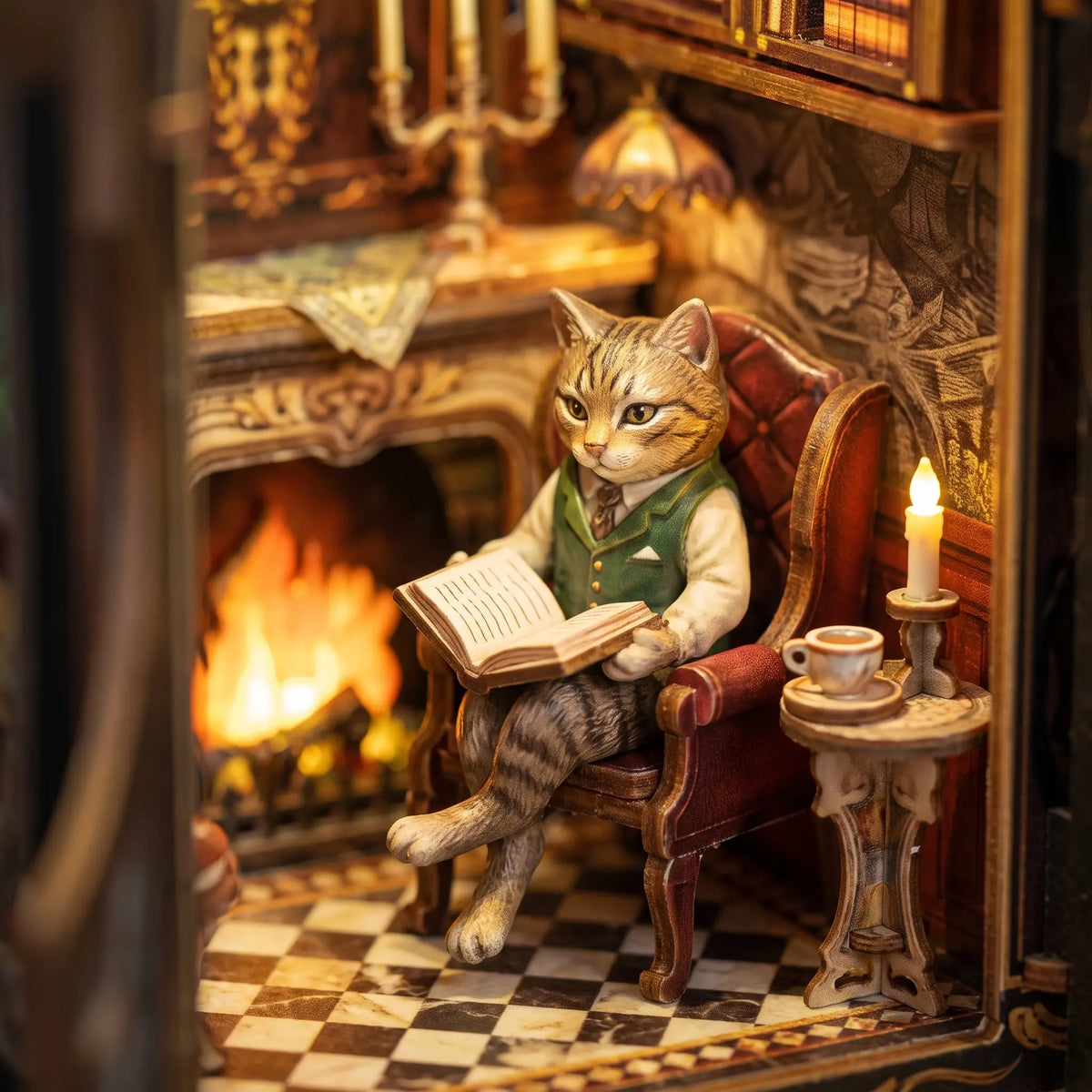 Book nook — Le Cabinet du Chat