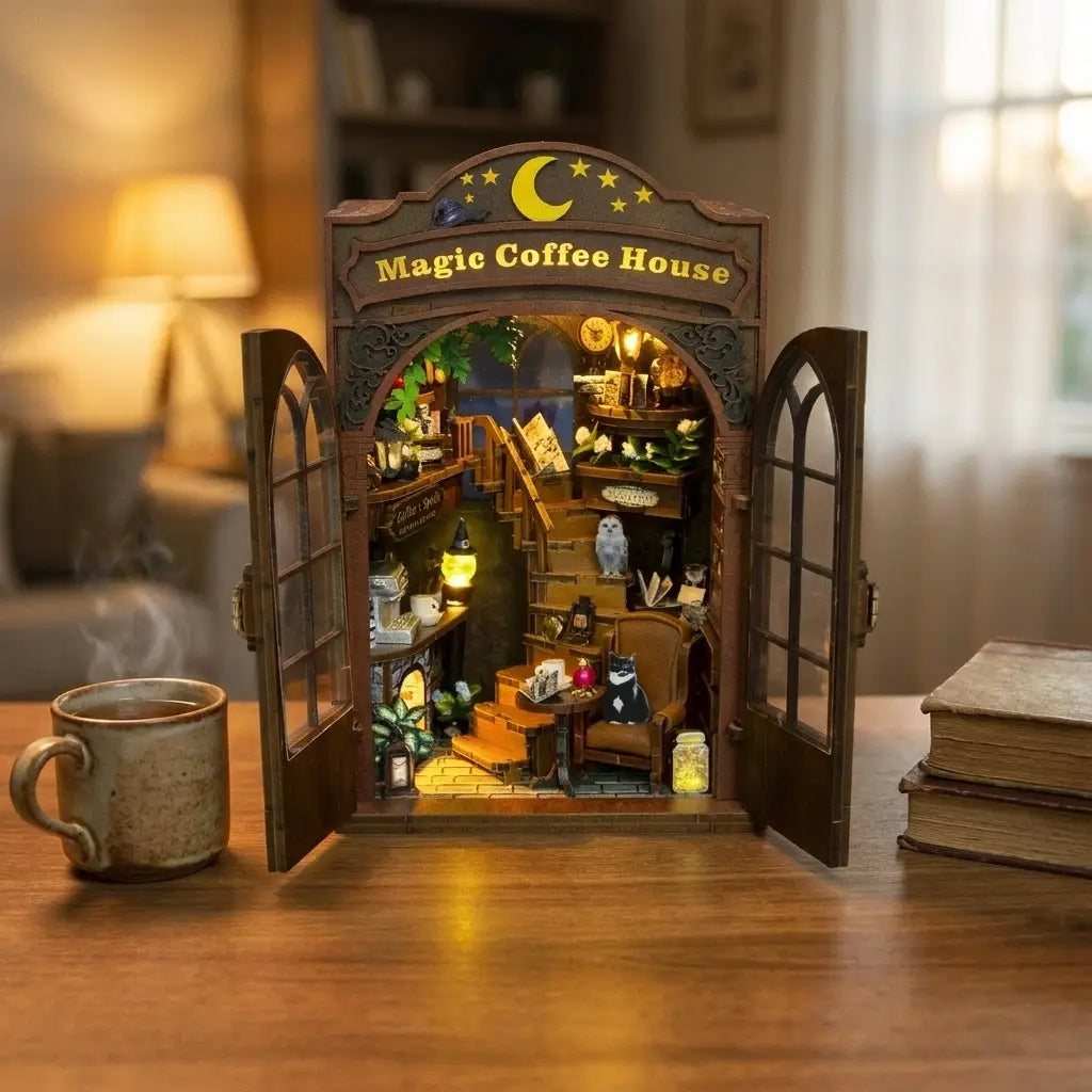 Book nook — Le Café au Clair de Lune