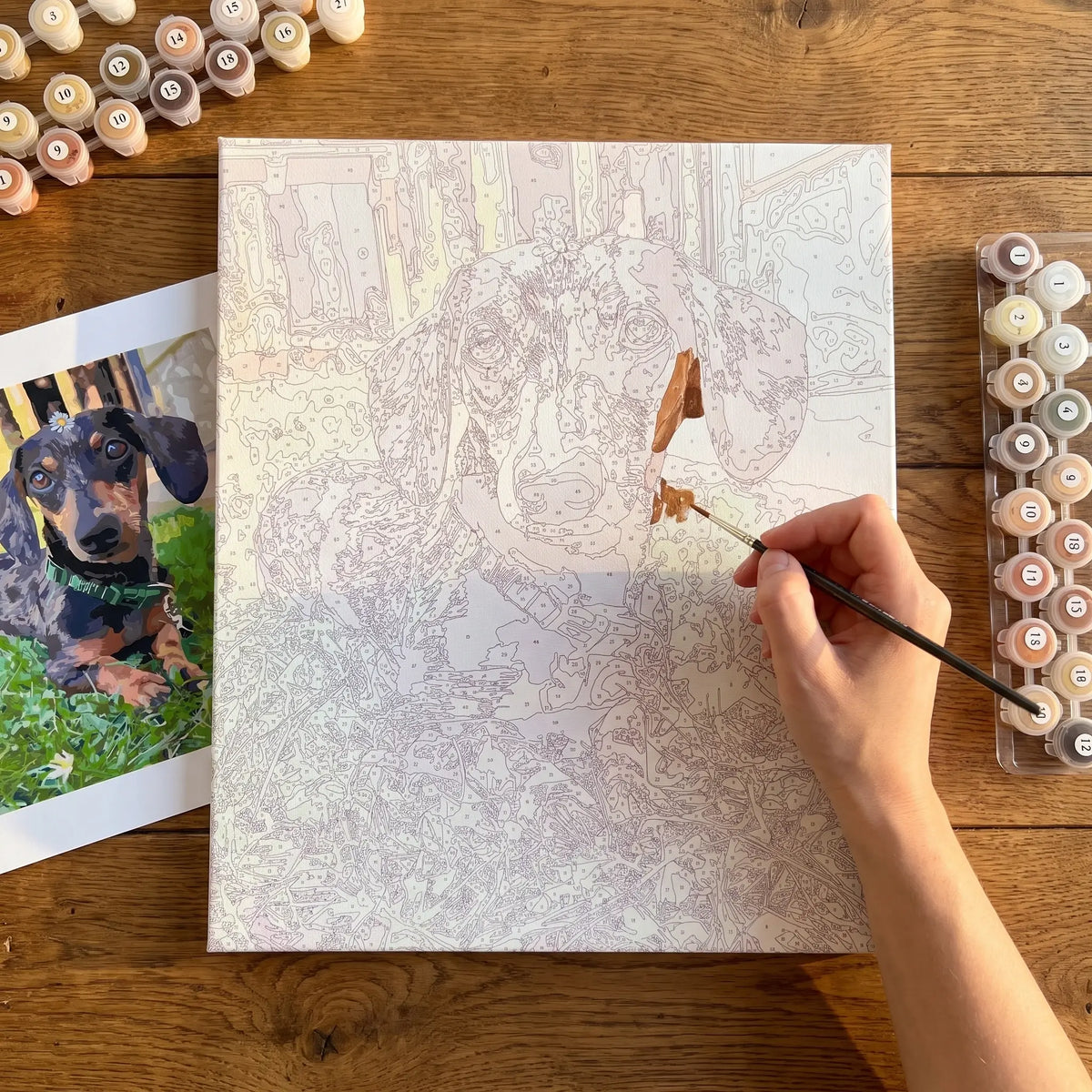 Peinture par numéros — Votre Photo