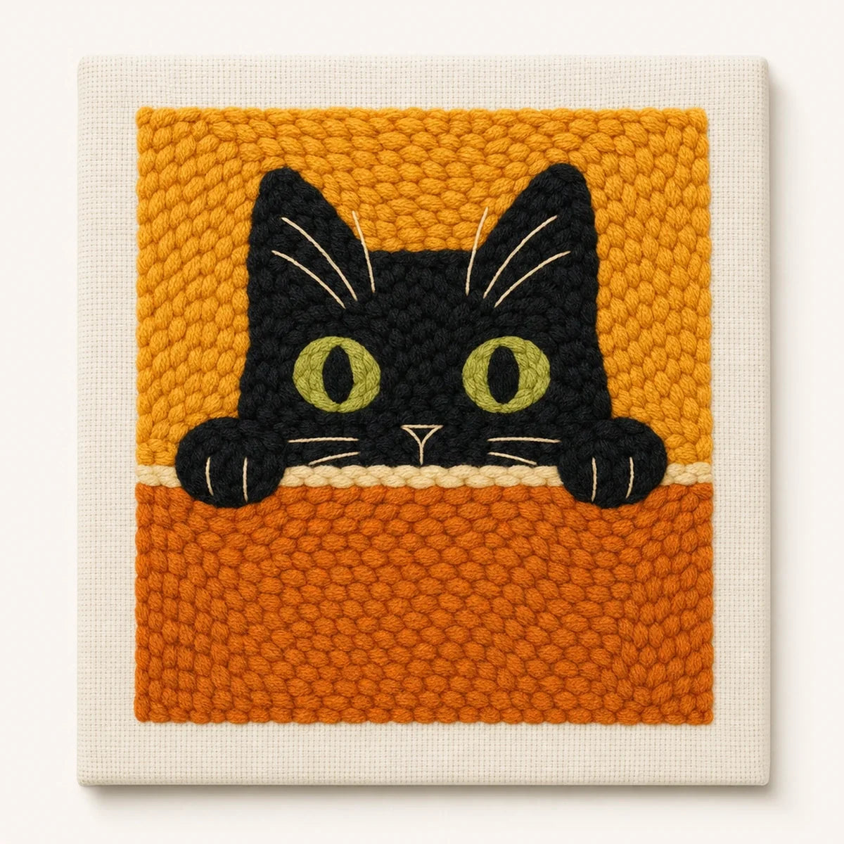 Kit broderie — Le Chaton Curieux