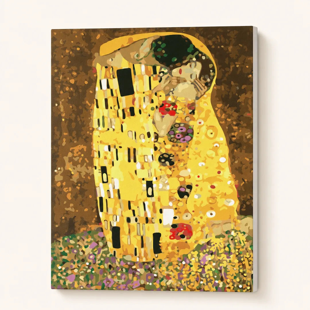 Peinture par numéros — Le Baiser