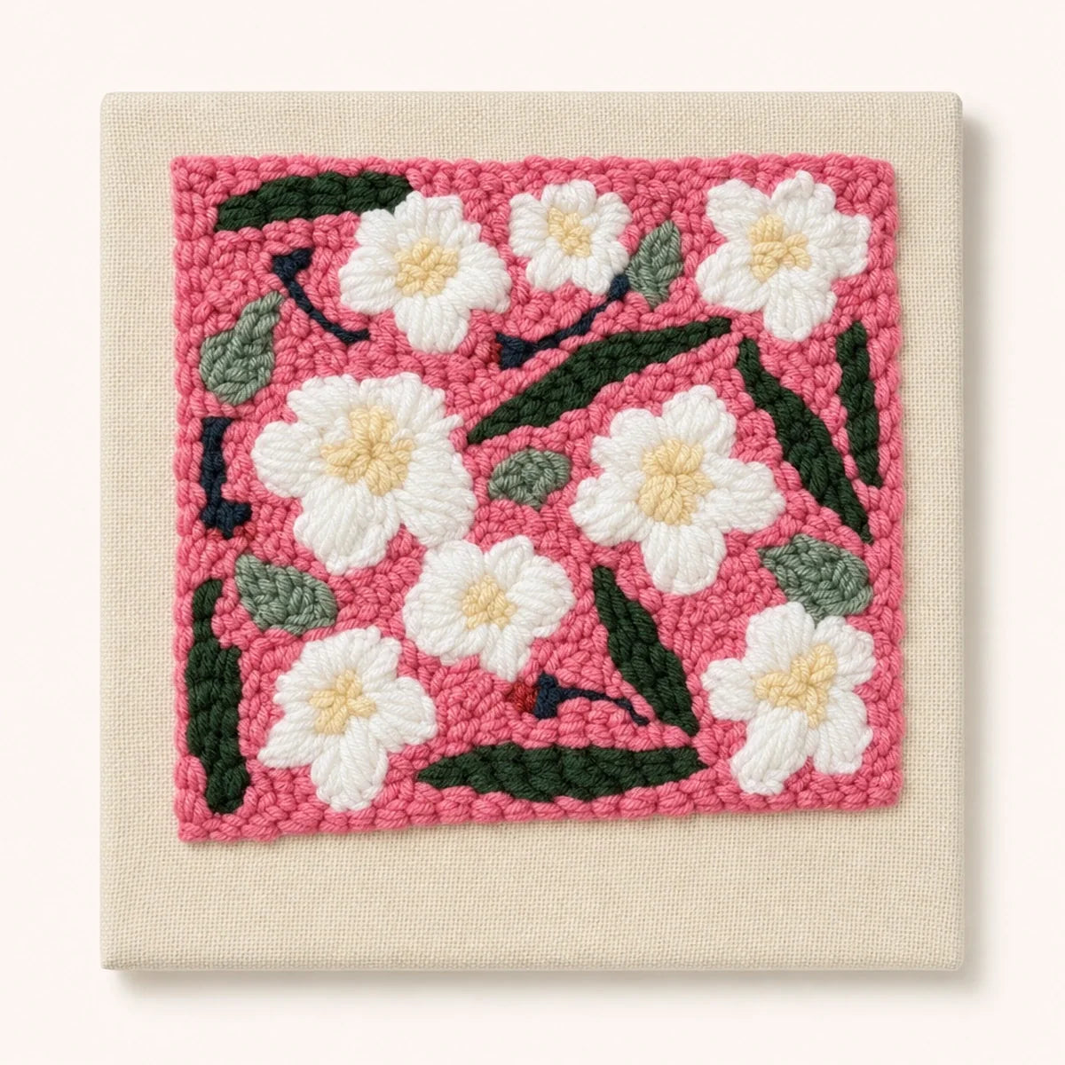 Kit broderie — Les Fleurs de Cerisier