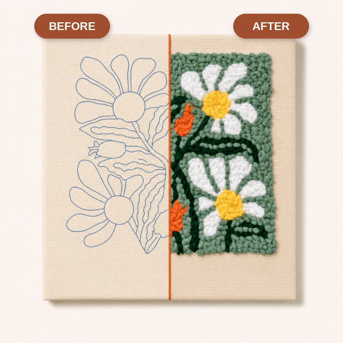 Kit broderie — La Prairie de Printemps