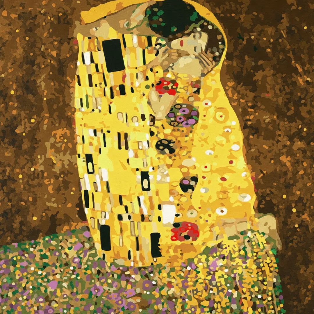 Peinture par numéros — Le Baiser