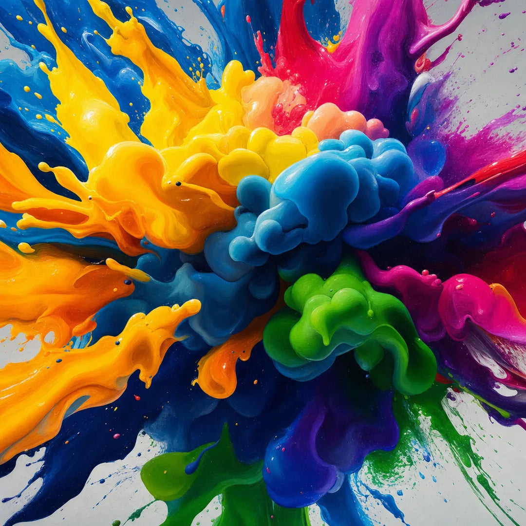 Peinture par numéros — Explosion de Couleurs