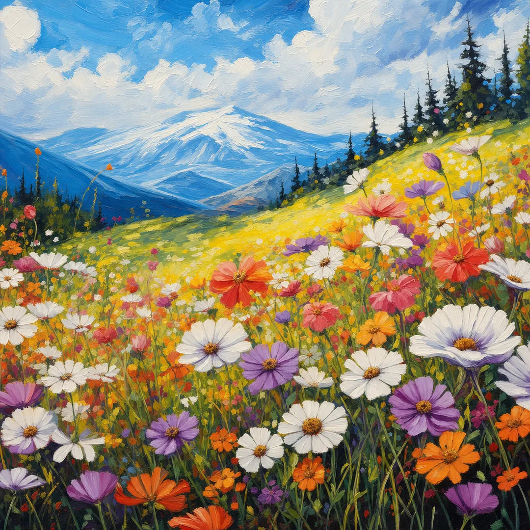 Peinture par numéros — La Prairie Sauvage