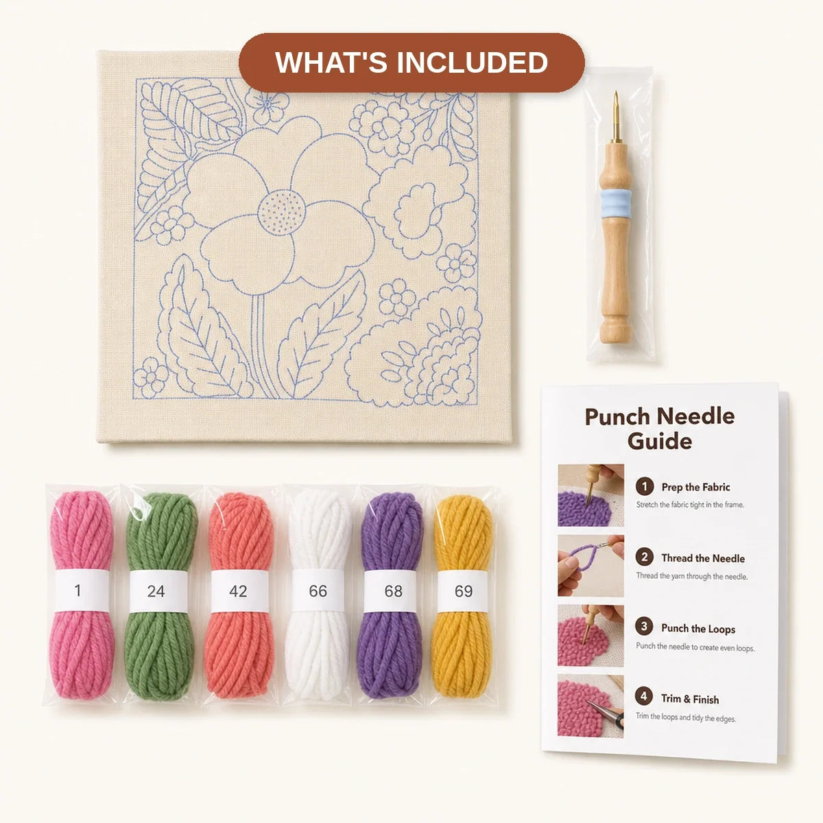 Kit broderie — Le Bouquet Sauvage