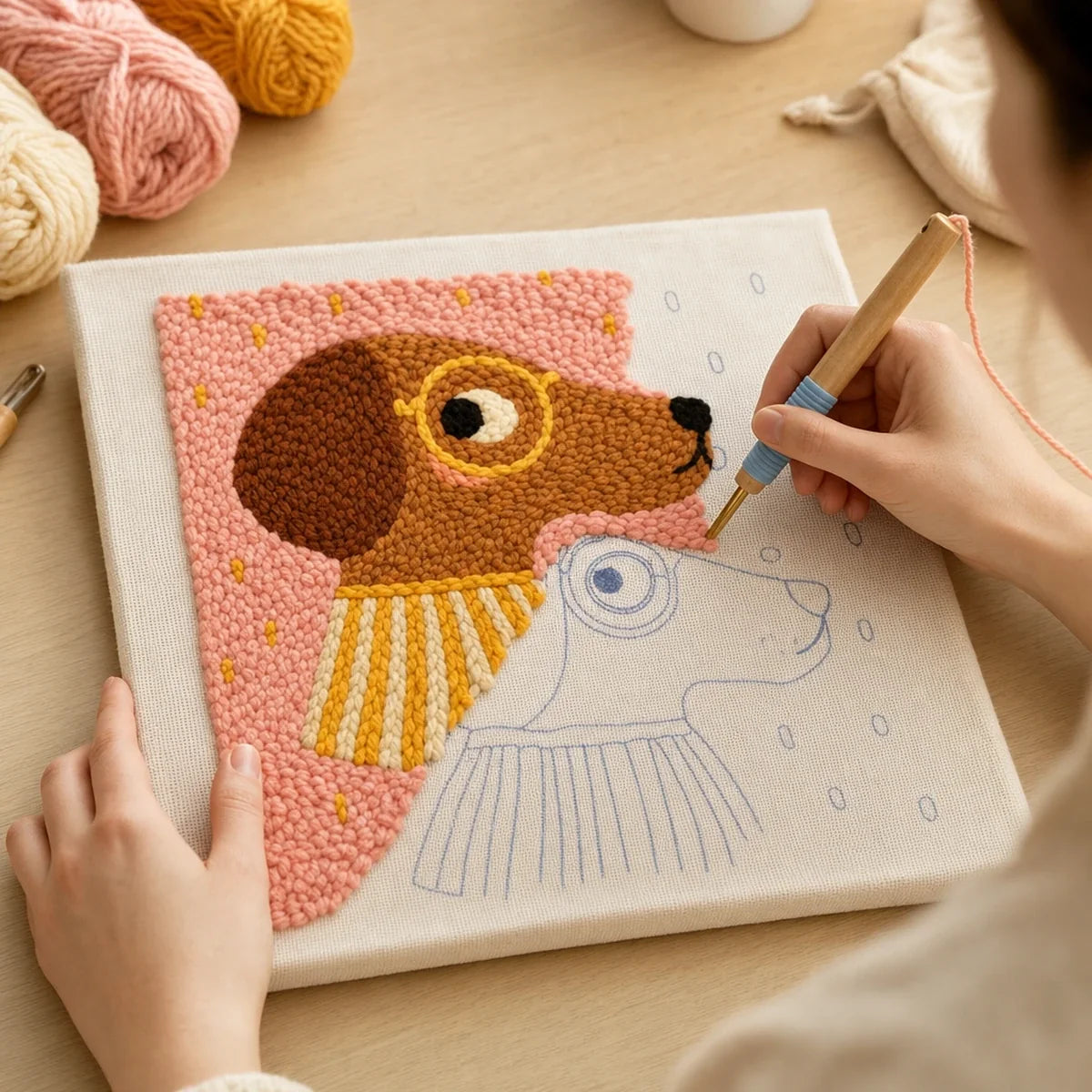 Kit broderie — Le Chien Dandy
