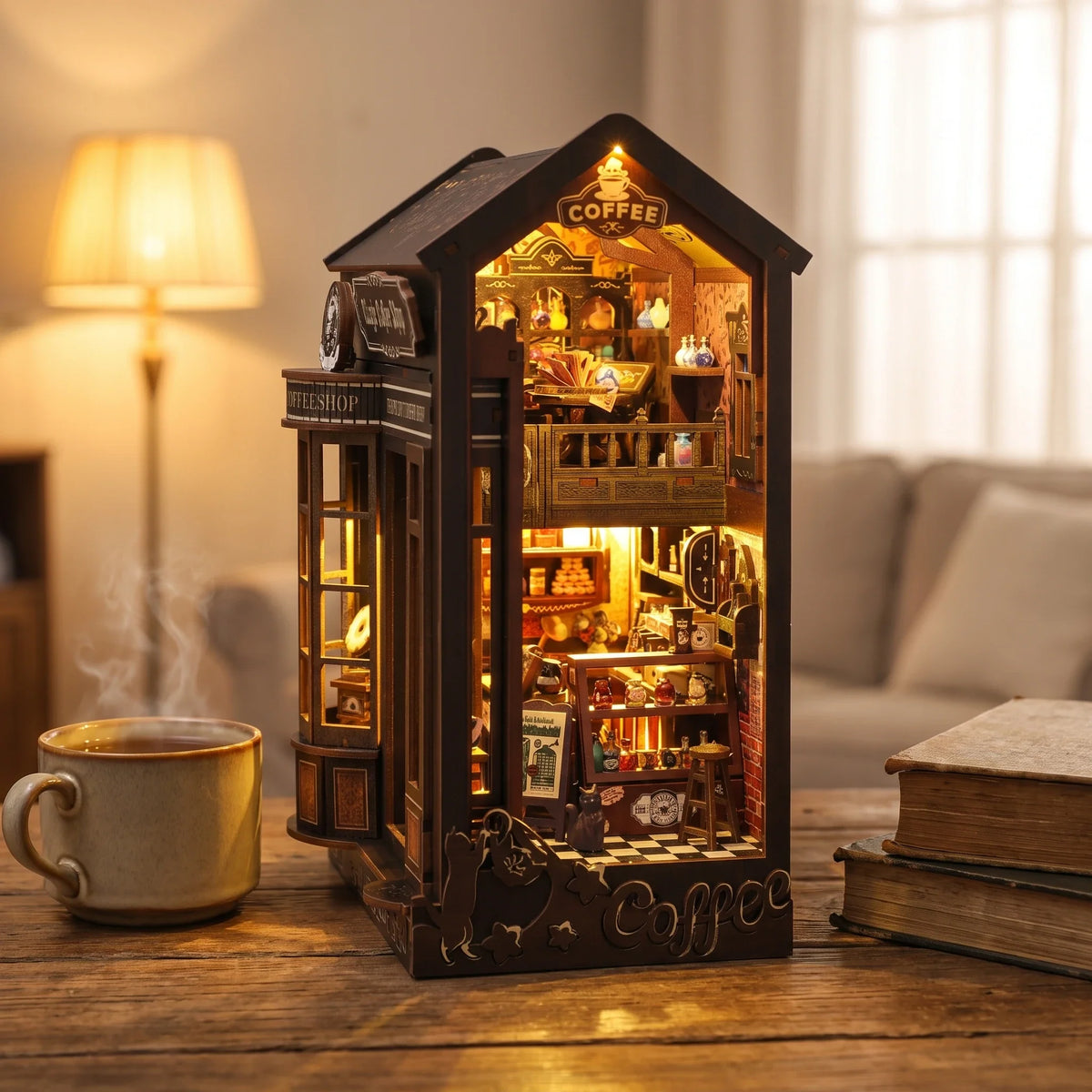 Book nook — Le Café Ensorcelé