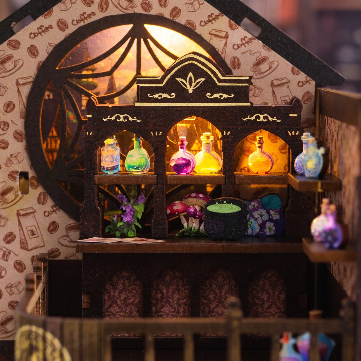 Book nook — Le Café Ensorcelé