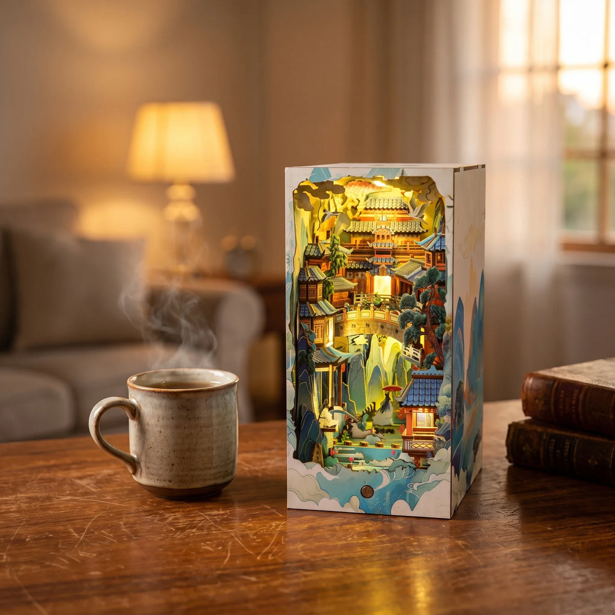 Book nook — Les Cimes Peintes