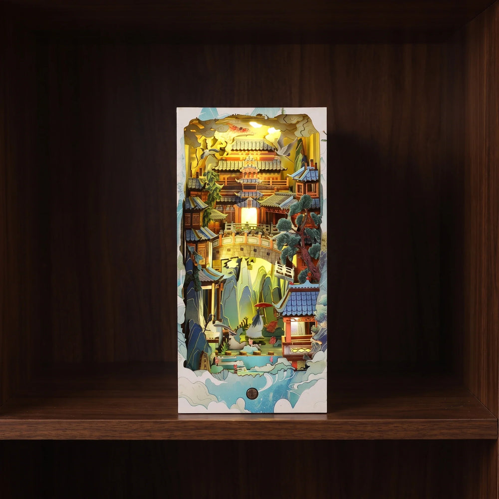 Book nook — Les Cimes Peintes